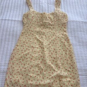 Princess Polly Floral Sundress with Pink Blossoms